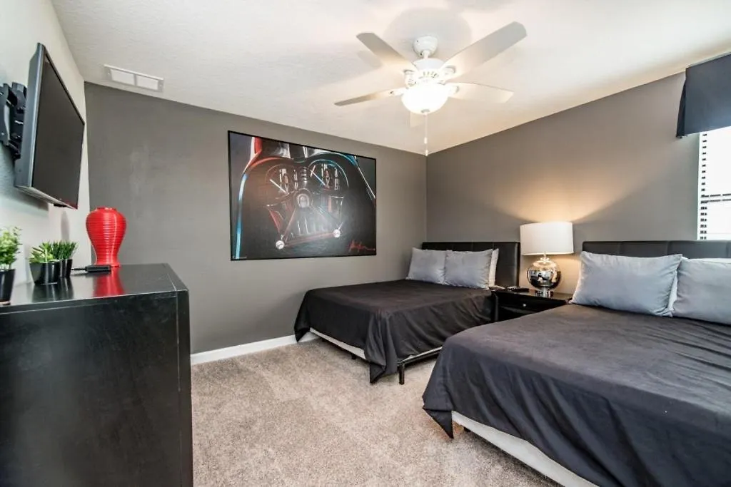 9 Bedroom With Princess And Mickey Rooms For Kids Villa Davenport